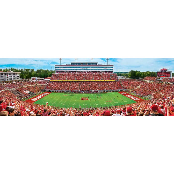 Masterpieces Puzzles - Wholesale Puzzle - Adult - NC State Wolfpack - 1000 Piece Panoramic Jigsaw Puzzle1