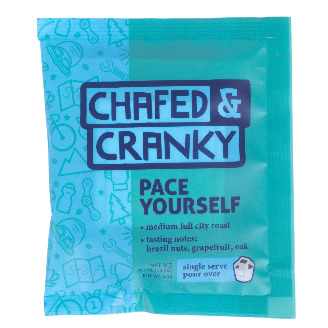 Chafed & Cranky Coffee Co. - Wholesale Ground Coffee - Pace Yourself Pour Over Coffee Single Serve5