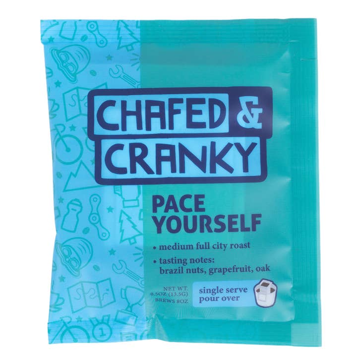 Chafed & Cranky Coffee Co. - Wholesale Ground Coffee - Pace Yourself Pour Over Coffee Single Serve5