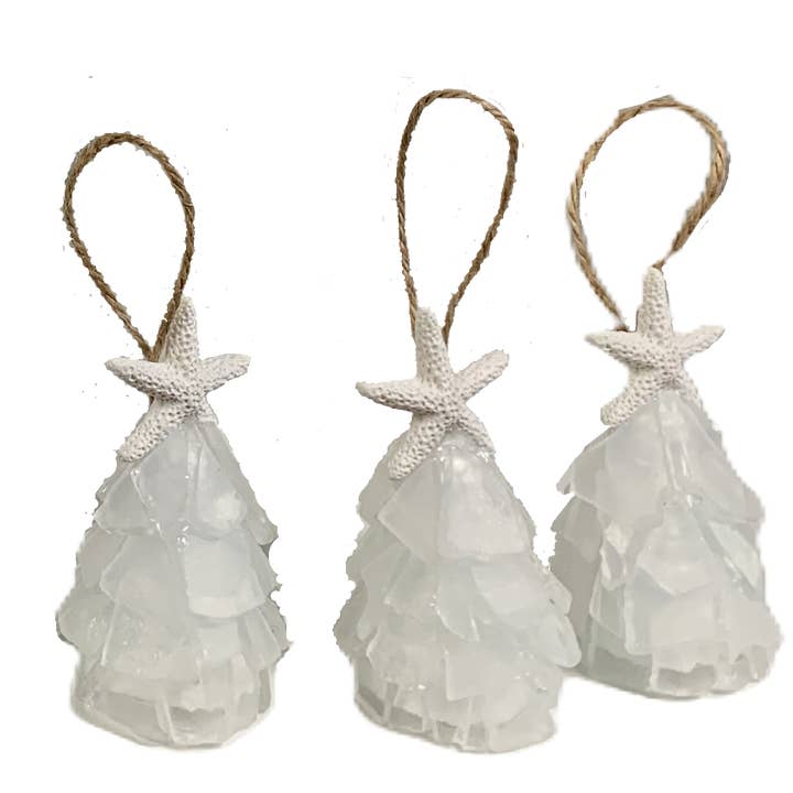 A SEAGLASS CREATION/SALTY SIGNS DESIGNS - Wholesale Ornament - Seaglass 3D Ornament
