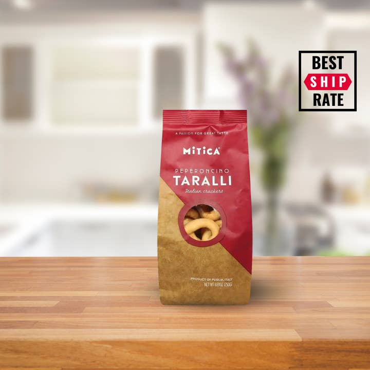 Mitica Taralli Peperoncino – 12 units for wholesale by Casacella Foods