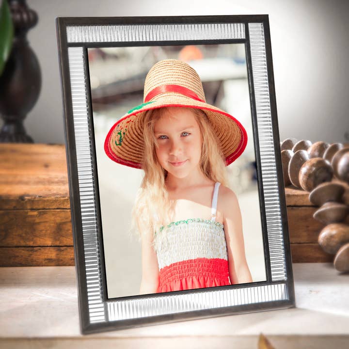 J Devlin Glass Art & Bert Anderson Collection - Wholesale Picture Frame - Fluted Glass Picture Frame 8x10 5x7 4x6 By J Devlin Pic 322