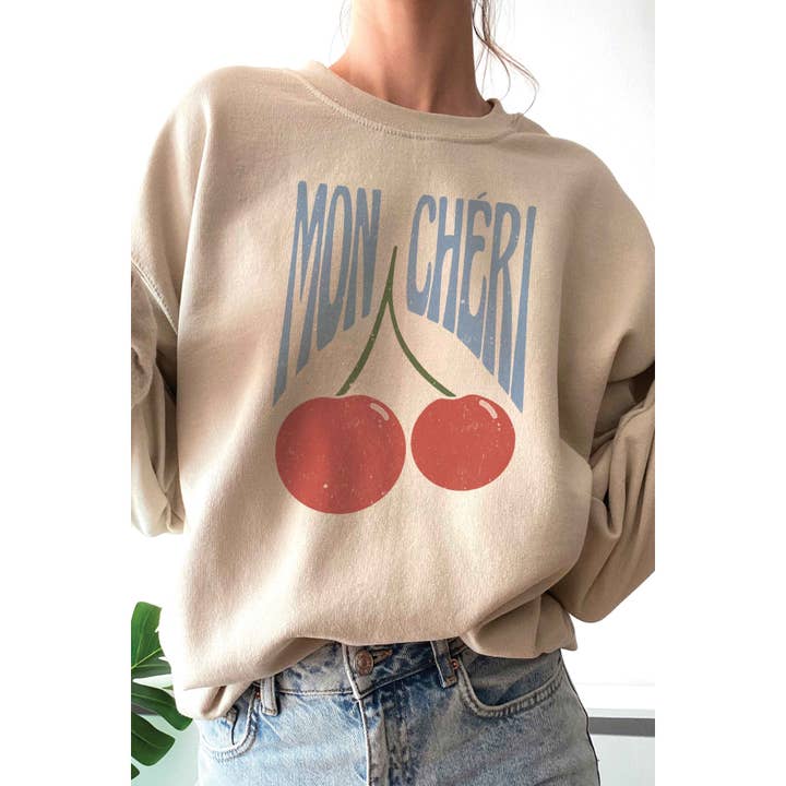 BLUME & CO. - Wholesale Grafisch sweatshirt - Dames - Sweatshirt met print van MON CHERIE1