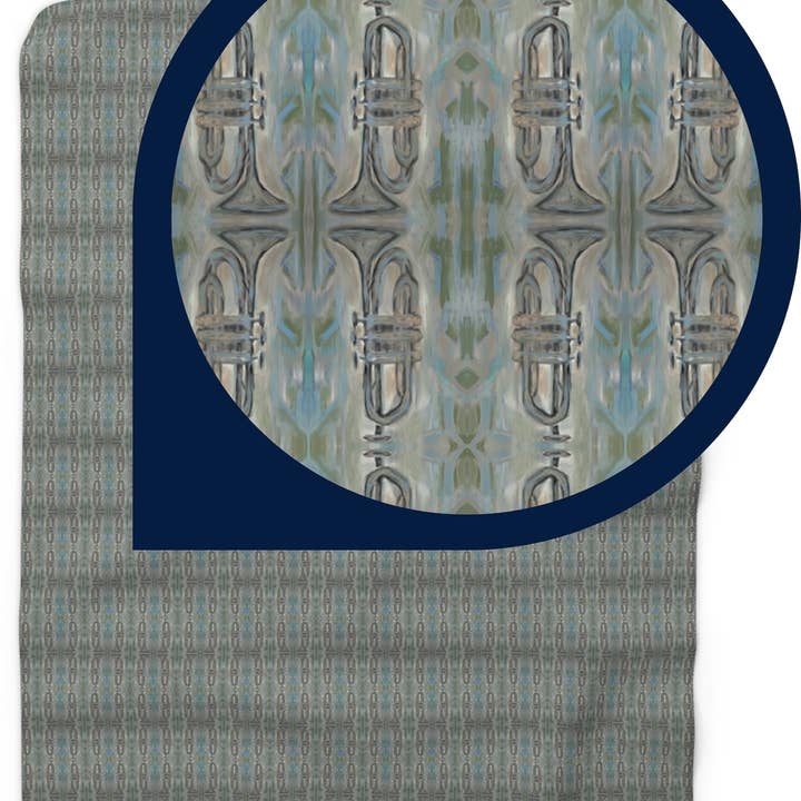 Plaid Sherpa : Musique / Trompettes pour la vente par PALMER K Designs