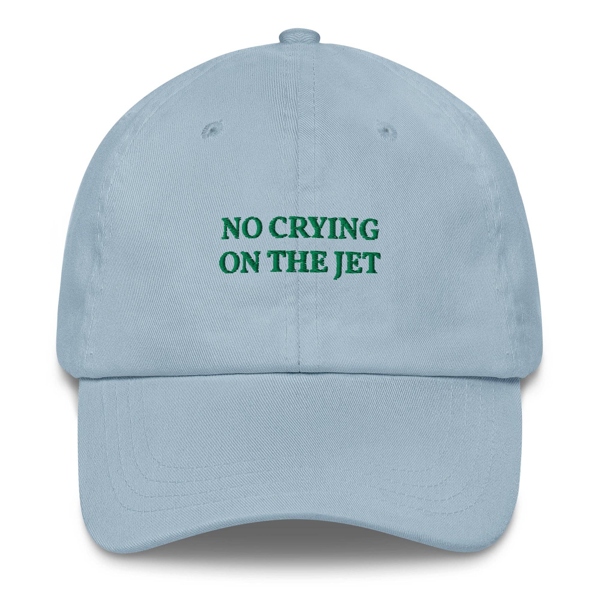 The Refined Spirit - Wholesale Baseball Cap - Unisex - No Crying on the Jet - Cap1