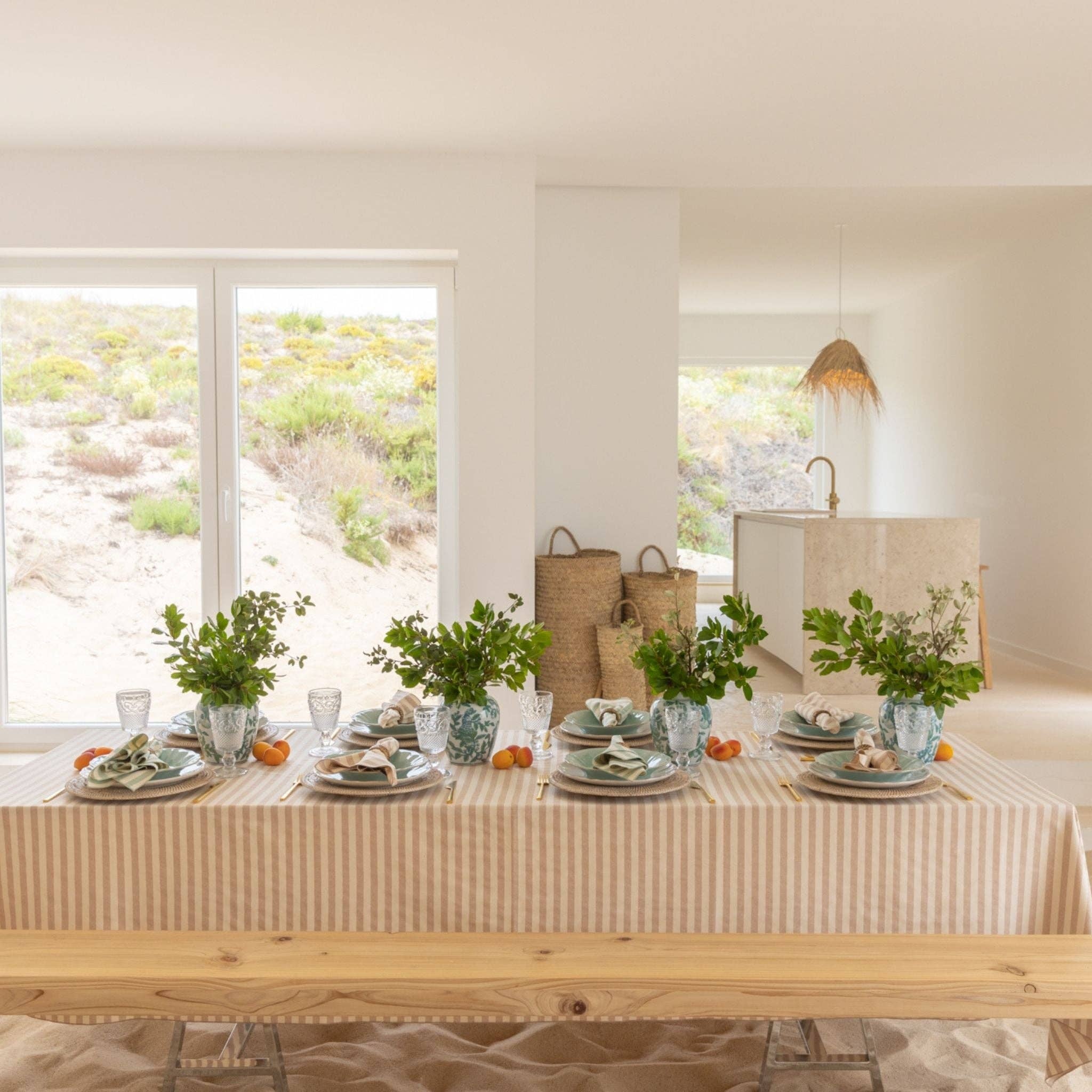 Torres Novas - Wholesale Tafelkleed - Barra tafellinnen (100% katoen)60