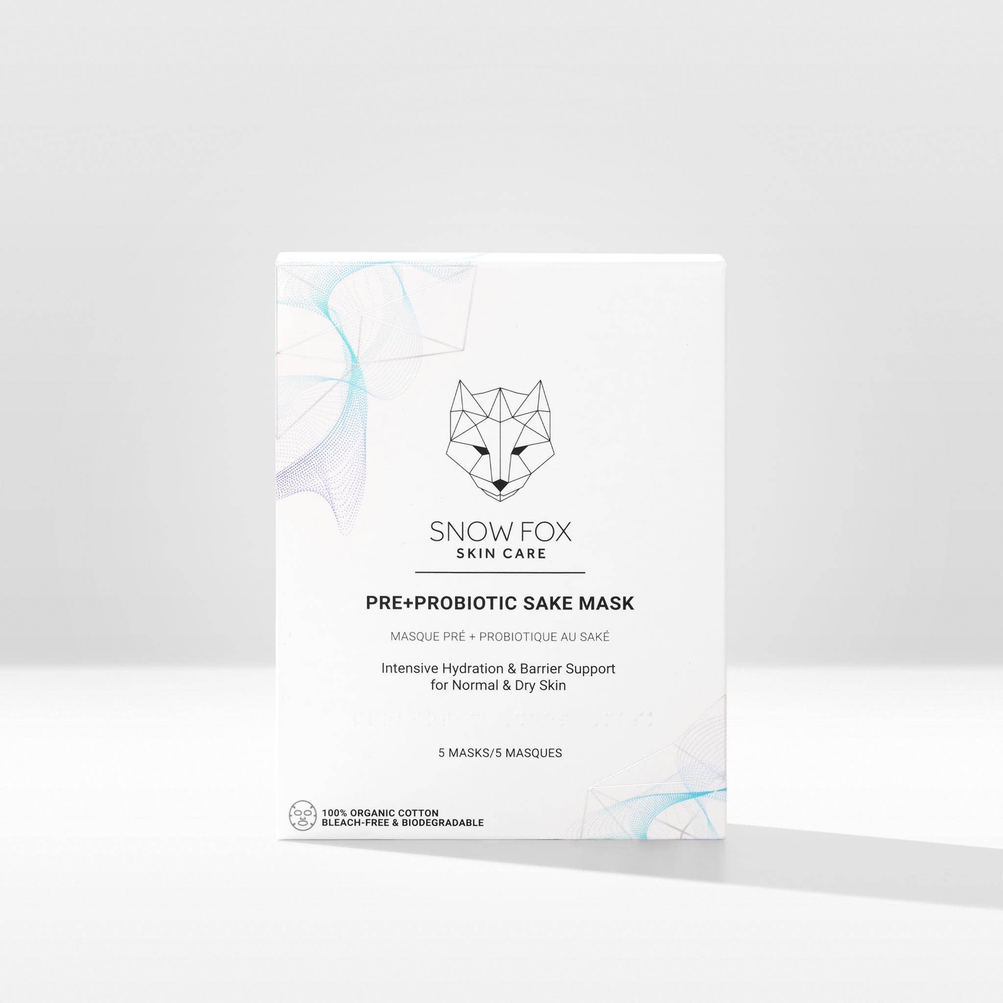 Snow Fox Skincare - Wholesale Skincare Face Mask - Pre+Probiotic Sake Mask