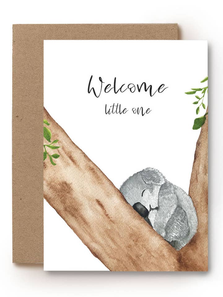 Koala - Benvenuto Little One per la vendita all'ingrosso da parte di LoeLoe Creations