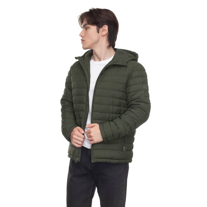 Rokka & Rolla - Wholesale Puffer Jacket - Men's - Men's Midweight Puffer Jacket Hooded Coat28