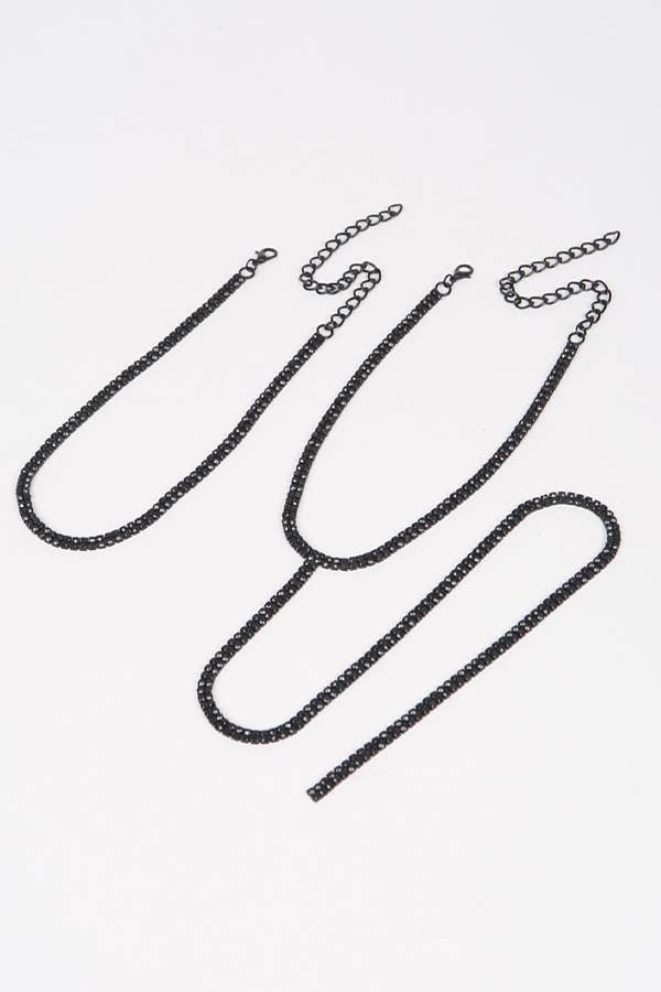 Shop Neighbors - Wholesale Choker/Collar - Fashionista Long Choker Necklace2