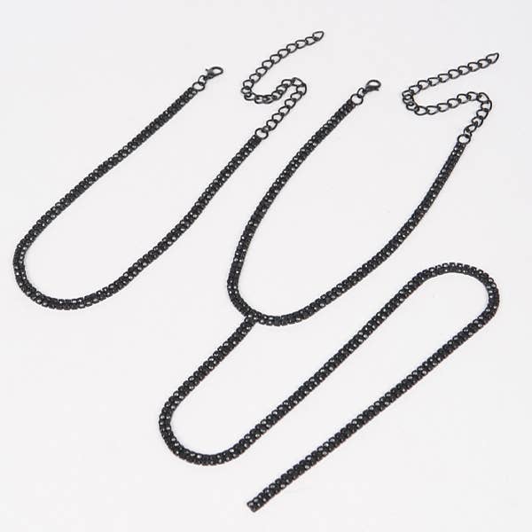 Shop Neighbors - Wholesale Choker/Collar - Fashionista Long Choker Necklace2