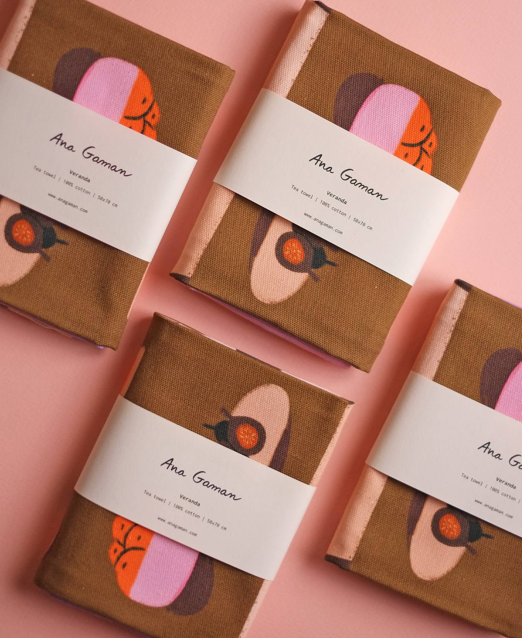 Ana Gaman - Wholesale Tea Towel - Tea towel | Ana Gaman Illustration6