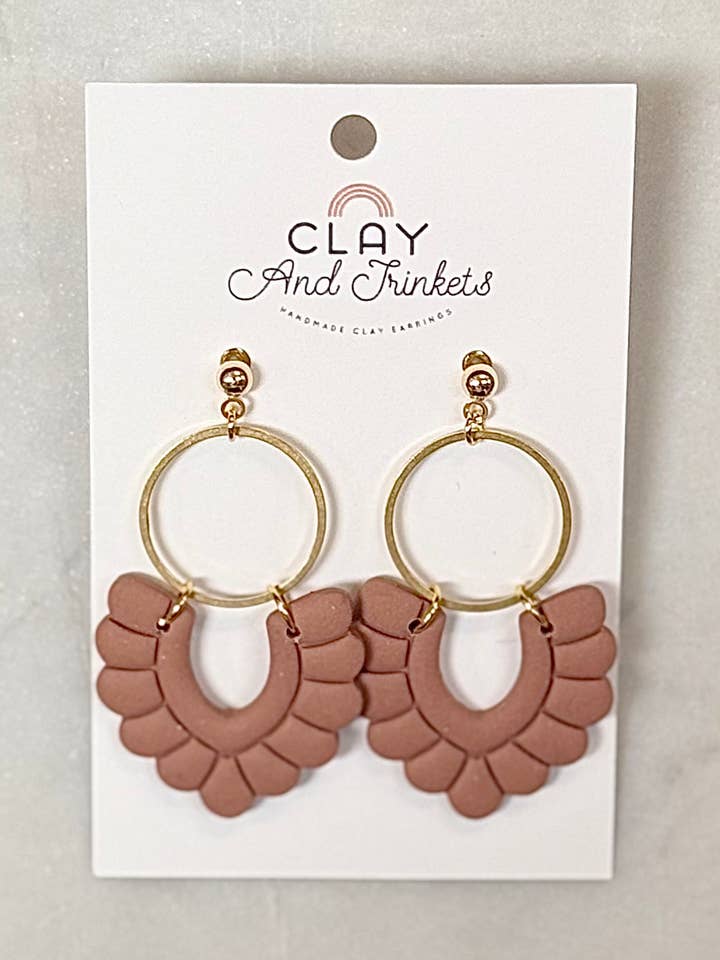 Boho Allie Dangles for wholesale by Clay and Trinkets