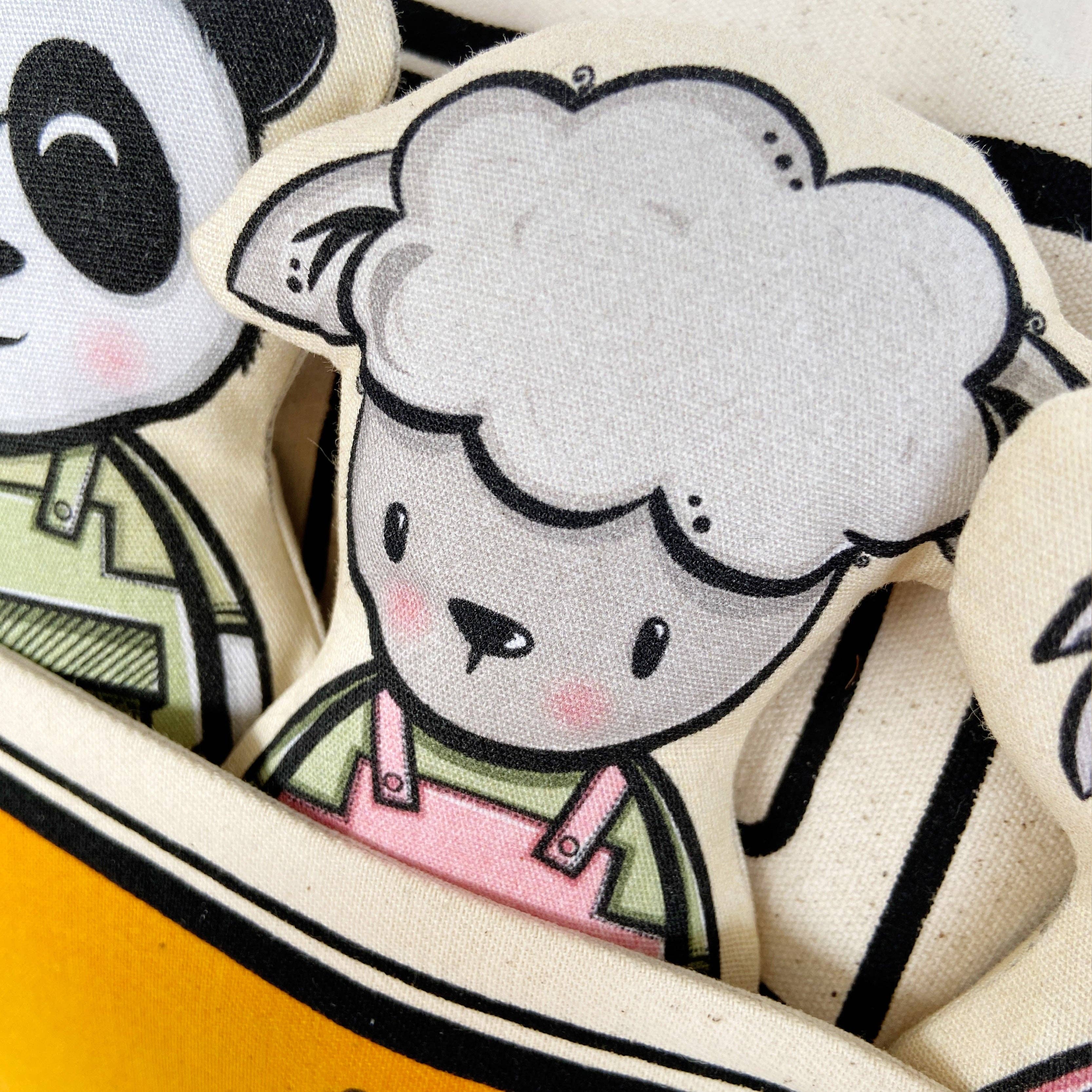 Micastricas - Wholesale Pillow/Cushion - Kids & Baby - Interactive Cushion - Summer van (orange)4