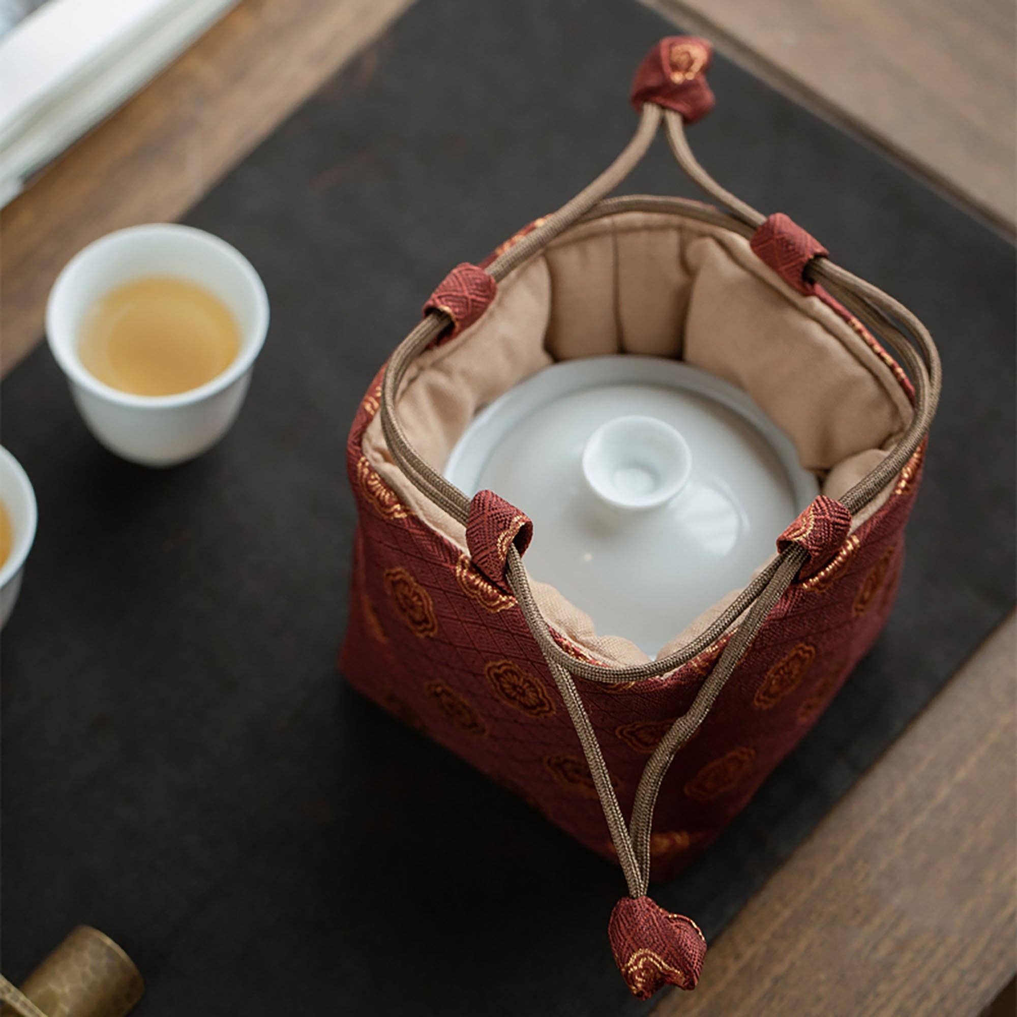 MinoCraft - Wholesale Pouch - Women's - brocade tea accessories storage bag15