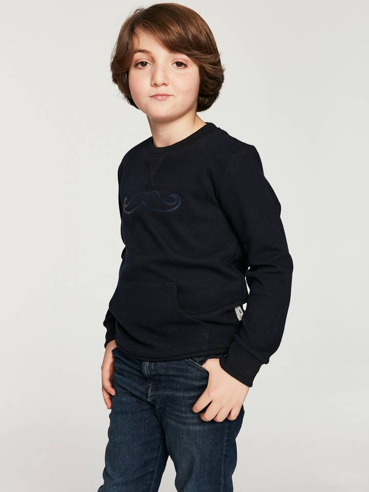 Barntröja – Känguruficka – Mosela Kids – Marinblå, Grön, Off-white för wholesale av Núñez de Arenas