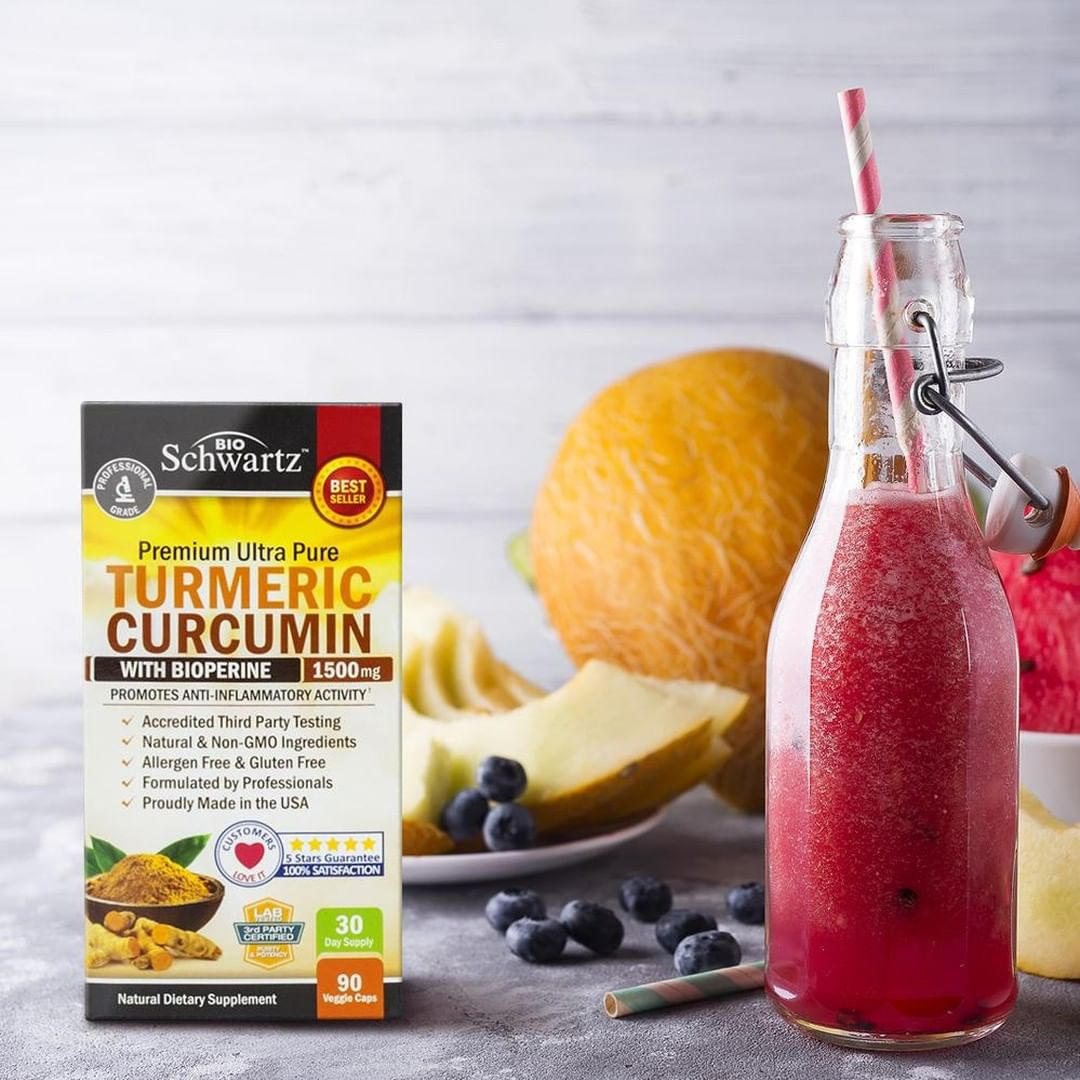 BioSchwartz - Wholesale Oral Supplement/Vitamin - Turmeric Curcumin with Black Pepper: Joint Support (90 Cap)8