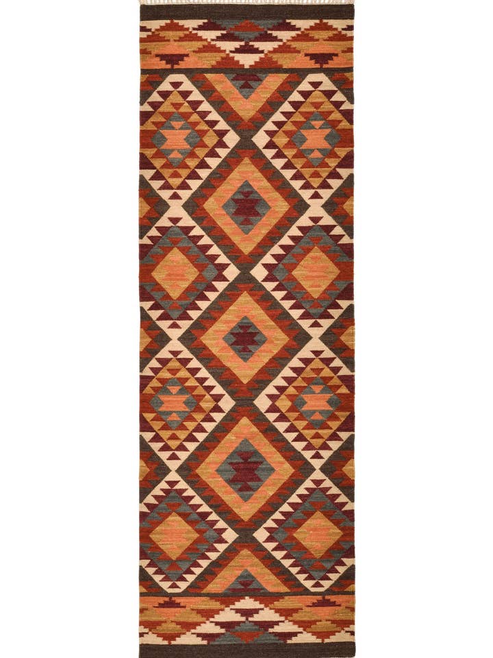 Alwar Indian Kilim Rug 75 X 240cm for wholesale by Namaste
