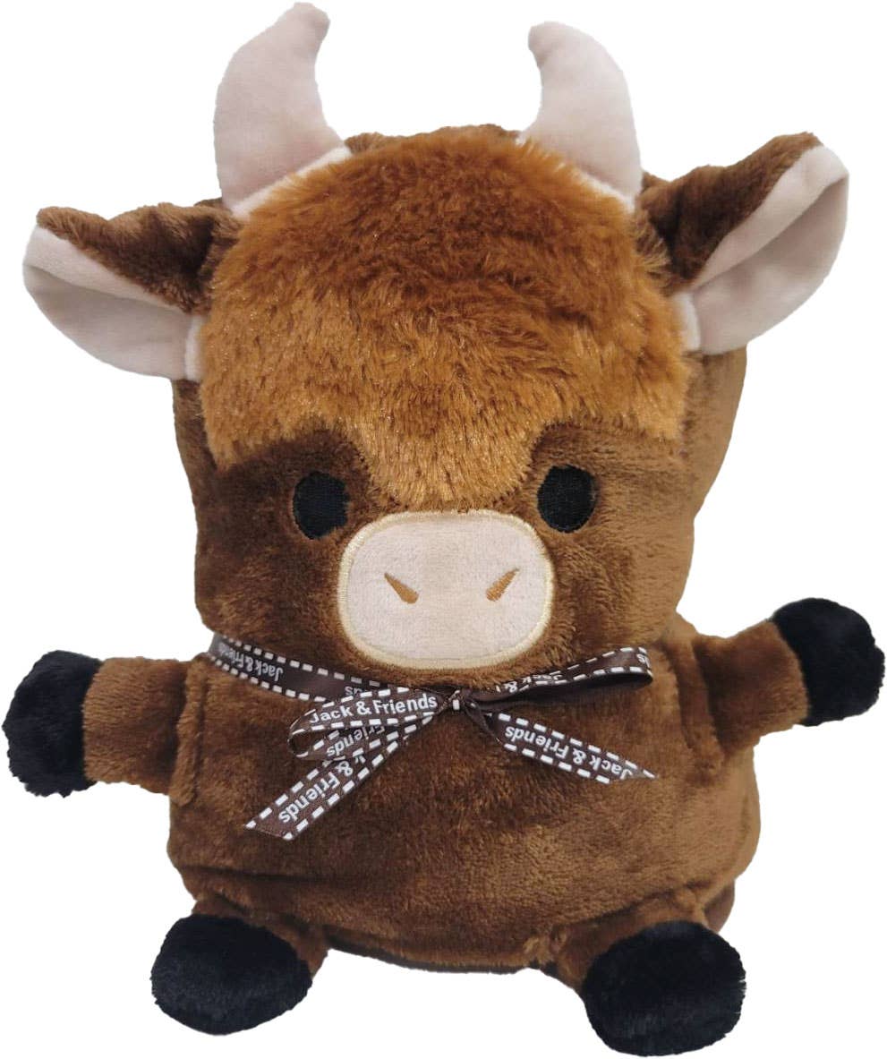 One & Only Creations, Inc. - Jack & Friends - Wholesale Security/Cuddle Blanket - Baby - Bison Cuddly Blanket