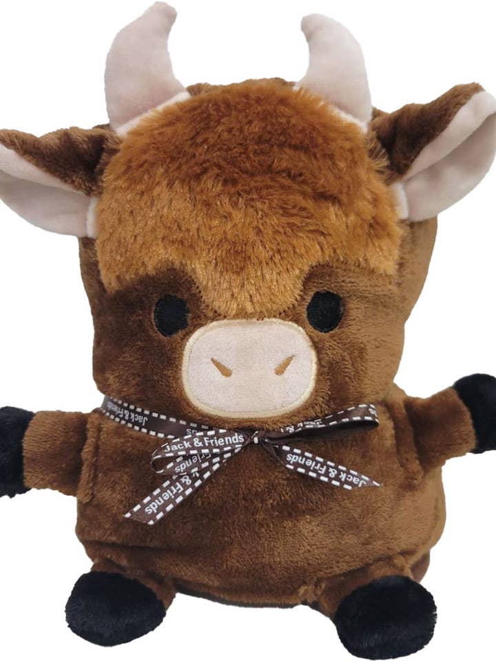 One & Only Creations, Inc. - Jack & Friends - Wholesale Security/Cuddle Blanket - Baby - Bison Cuddly Blanket0