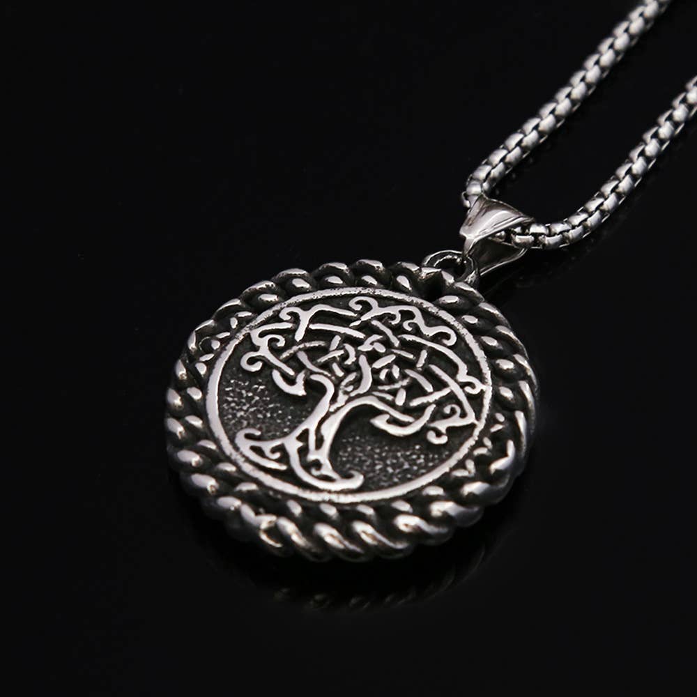 GemMeet - Wholesale Pendant/Charm Necklace - [Flash Deal] 4pc Vintage Tree of Life Necklace Pendant2