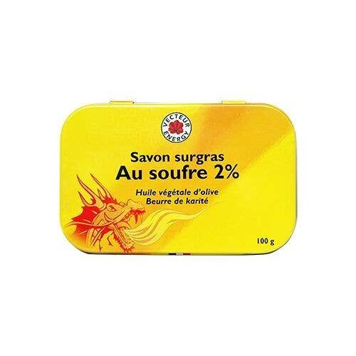Vecteur Energy - Wholesale Bar Soap - Sulfur Soap 2% 100g Organic Base0