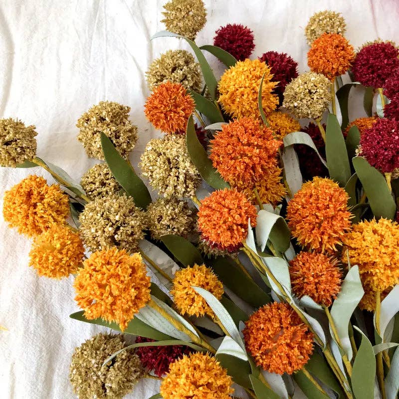 Huis Van Merken – wholesale Konstgjorda blommor – Konstgjorda hortensiablommor - Höstdekoration, DIY-hantverk (5-pack)4