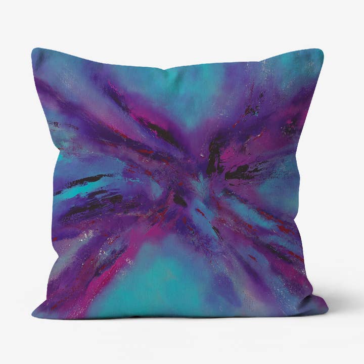 Somewhere In Time Cushion for wholesale by Lisa James Art