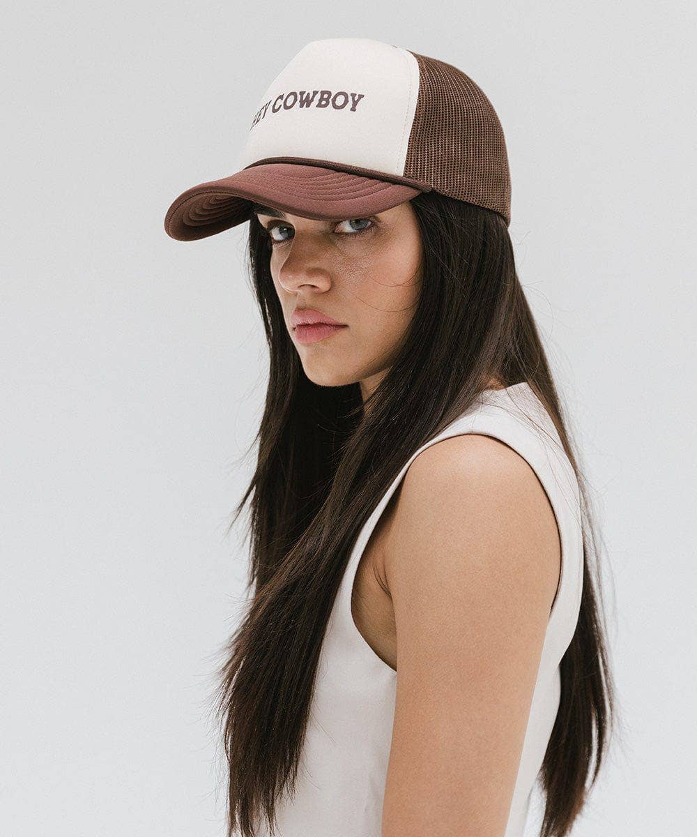 Gigi Pip - Wholesale Trucker Hat - Women's - Hey Cowboy Foam Trucker Hat14