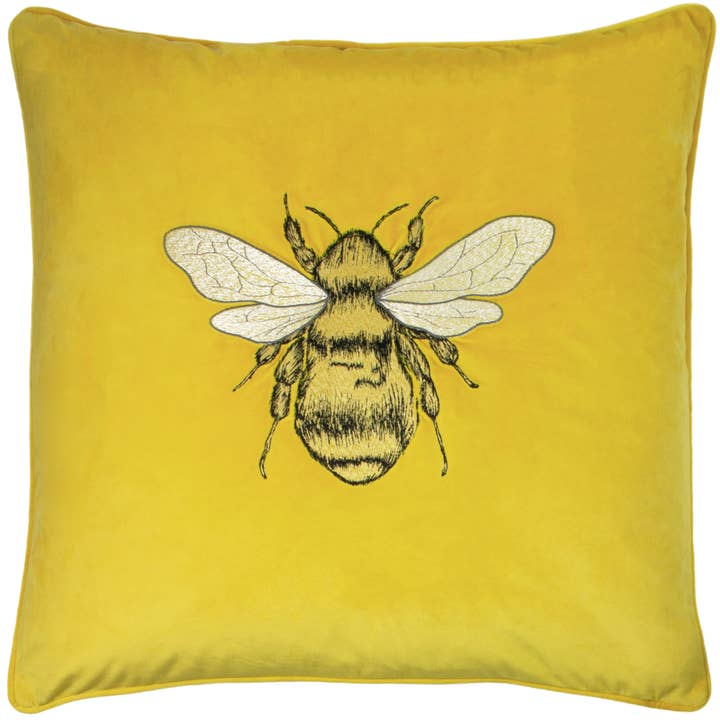 Hortus Bee Cushion Ceylon for wholesale by Riva Home