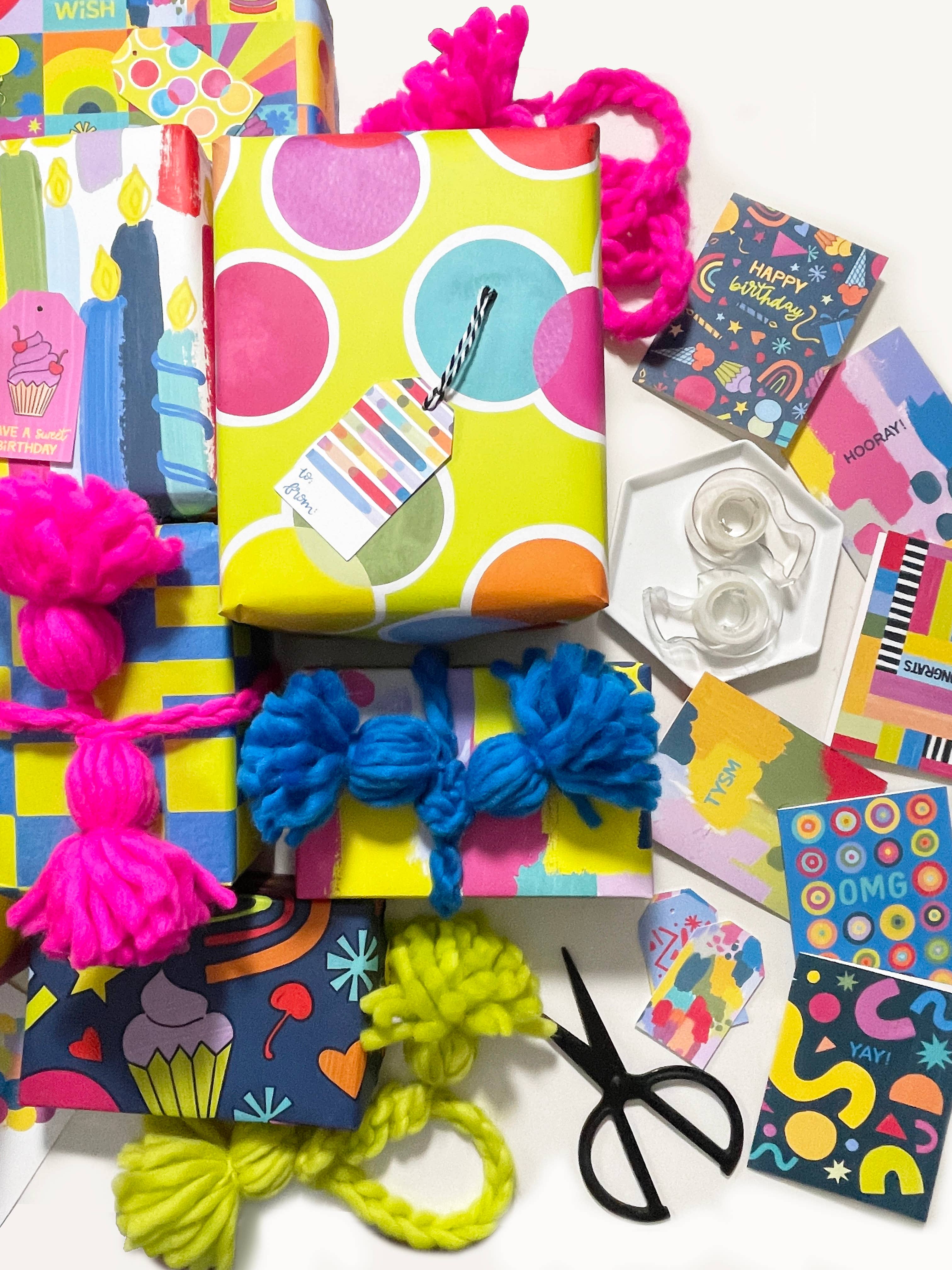 The Paper Curator - Wholesale Gift Tag - Confetti Gift Tag Set | Birthday Gift Tag | Gift Label4