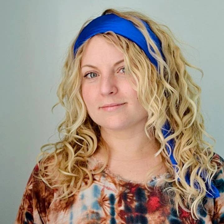 Electric Scarf for wholesale by Gilded Fox Silk