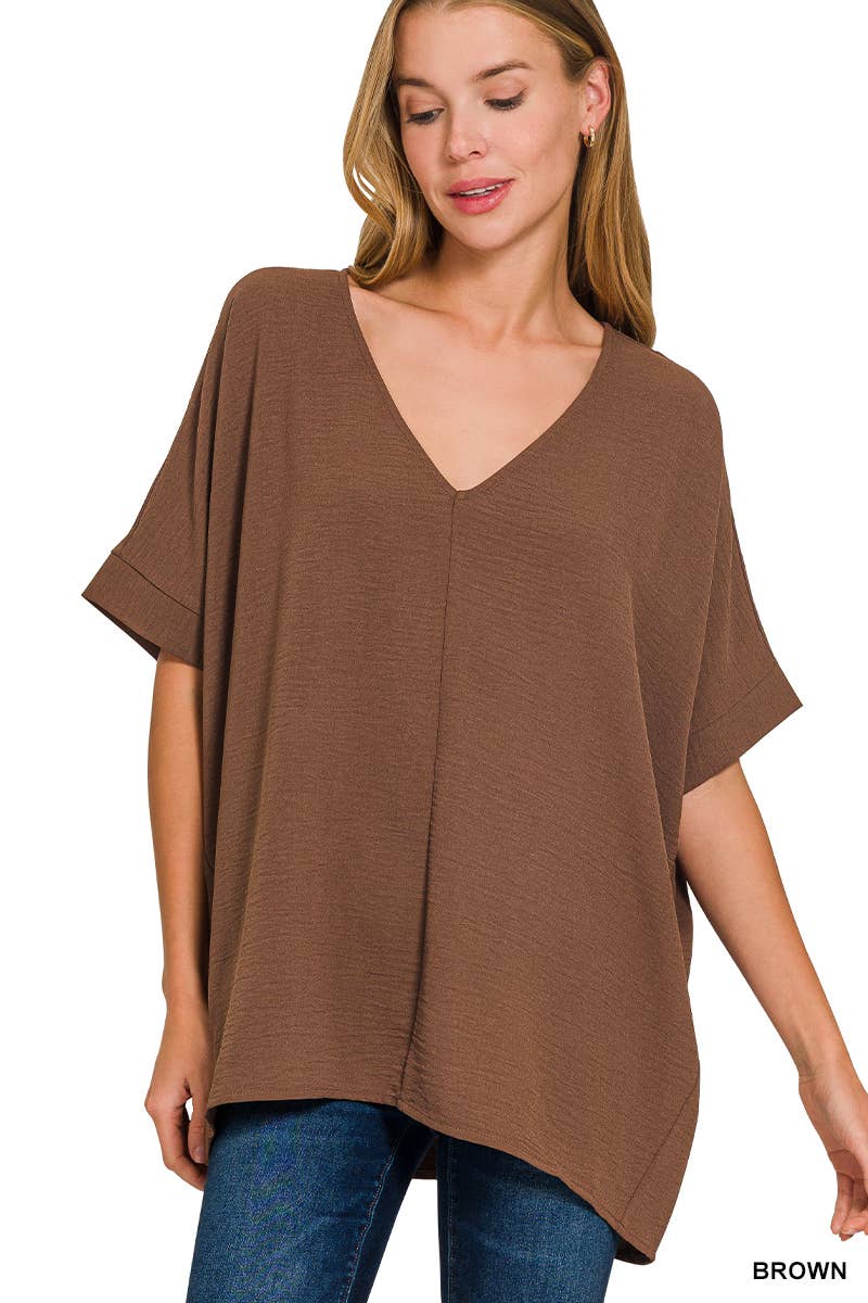 42POPS - Wholesale Blouse - Women's - `.Airflow Dolman Short Sleeve Top15