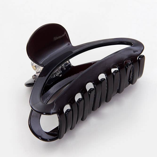 Hana - Wholesale Hair Clip - Women's - Solid Open Hair Claw Clip