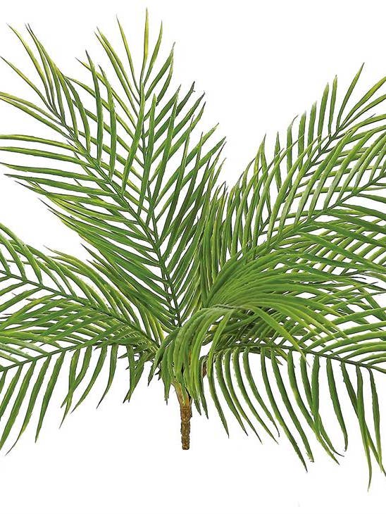 Palm Plant, 20", 9 Fronds, Green for wholesale by Select Artificials, Inc.
