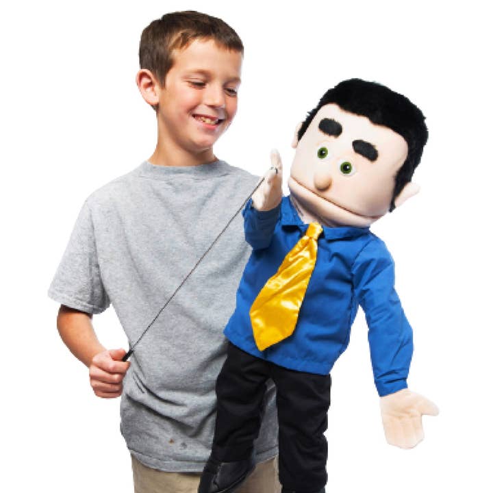 Silly Puppets - Wholesale Puppet - Kids & Baby - Silly Puppets George, Dad Peach Skin (25")3