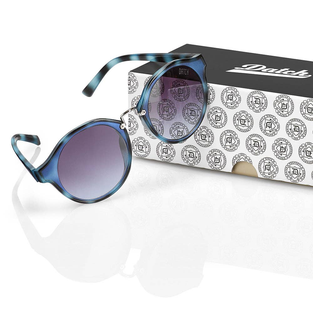 Kaili mood / RENATO BORZATTA - Italy since 1978 - - Wholesale Zonnebril - Dames - Camouflage zonnebril voor dames met frame van polycarbonaat. Gradiëntlenzen met UV400-beschermingscategorie 3 - Blauwe kleur. Afmetingen: cm 15 x 5 x 151