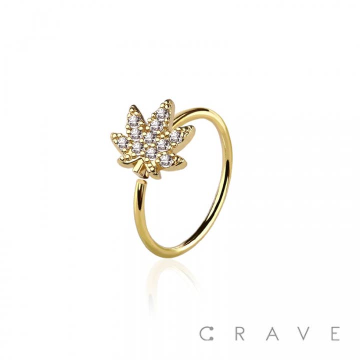 CRAVE BODY JEWELRY - Wholesale Nose Ring - CRISS CROSS FAKE HOOP NOSE RING CROSS OVER NOSE LIP RING SS