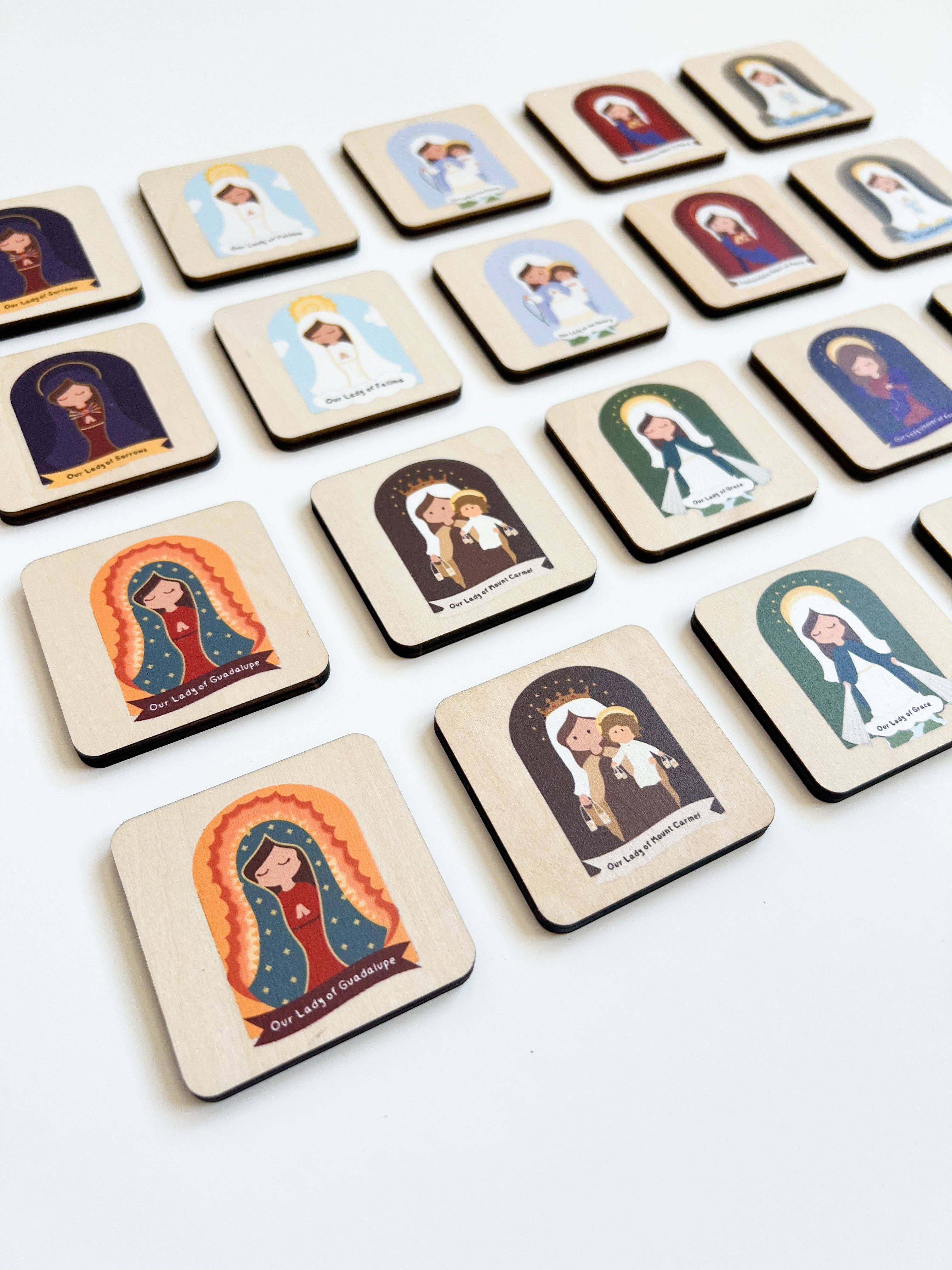 Kingdom Come Co. - Wholesale Learning Cards - Kids & Baby - Mary Matching Game5