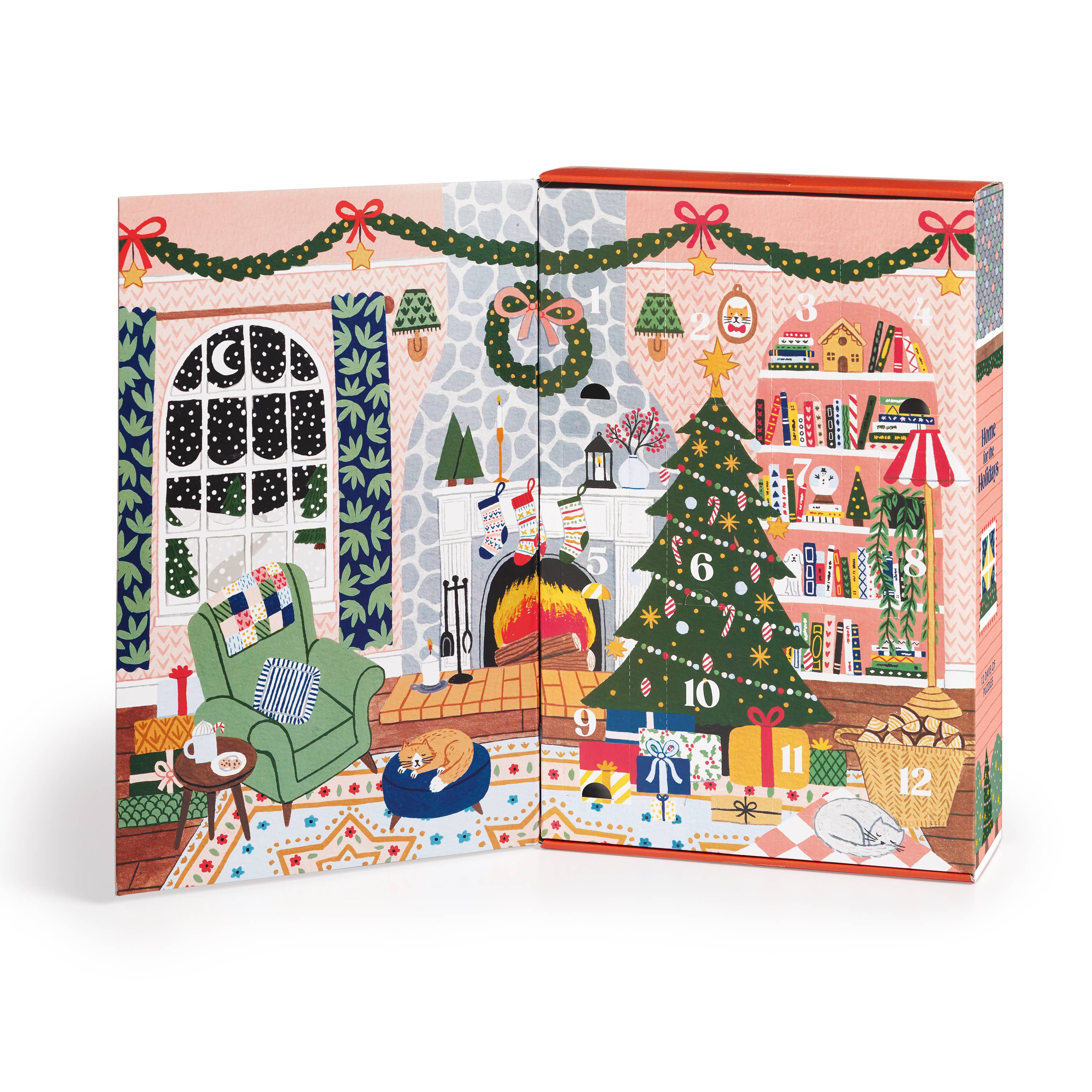 Chronicle Books - Wholesale Puzzle - Adult - Home for the Holidays 500 Piece Advent Puzzle Calendar1