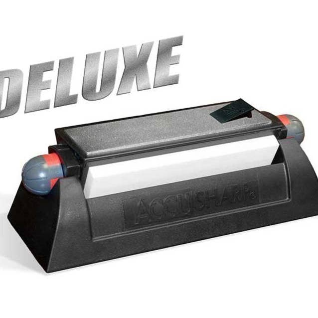 Benhalex - Wholesale Knife Sharpener - AccuSharp DELUXE Tri-Stone Sharpening System1