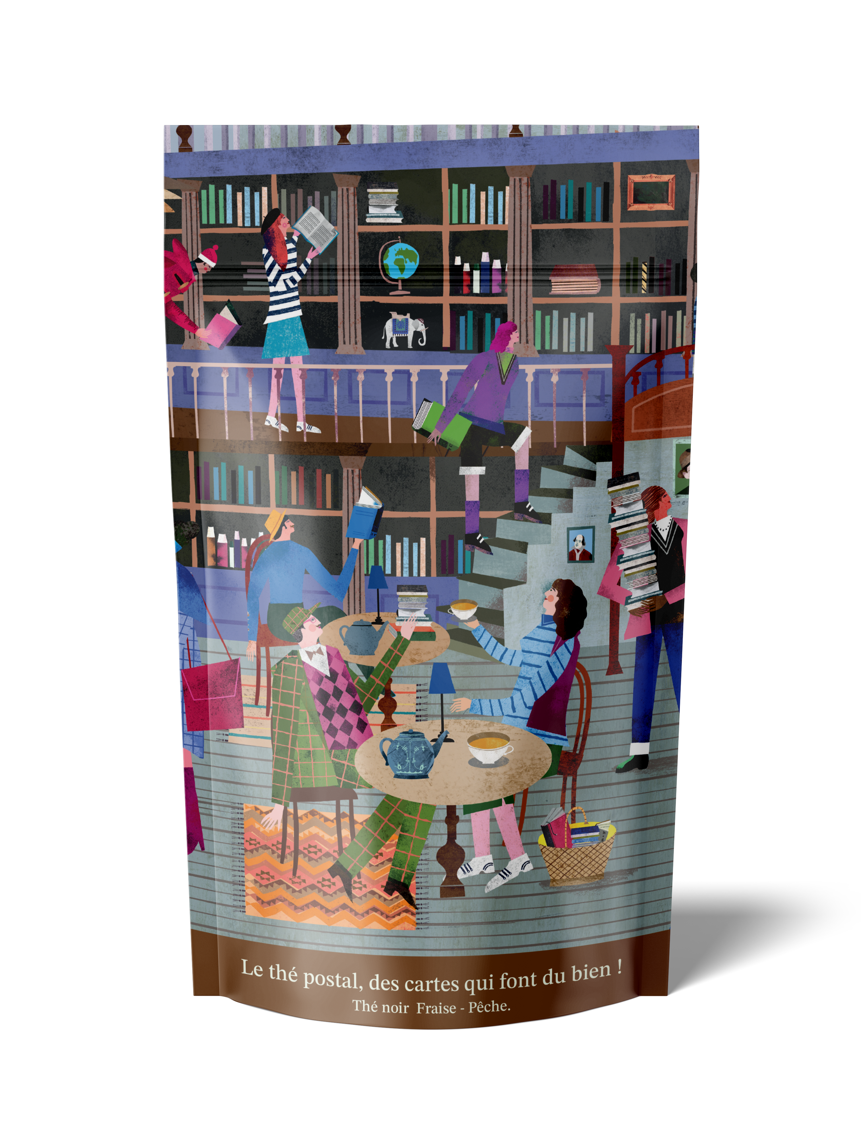 Zigzag Island - Wholesale Loose Tea - POSTAL TEA THE TEA BOOKSTORE CARDS THAT DO GOOD!0