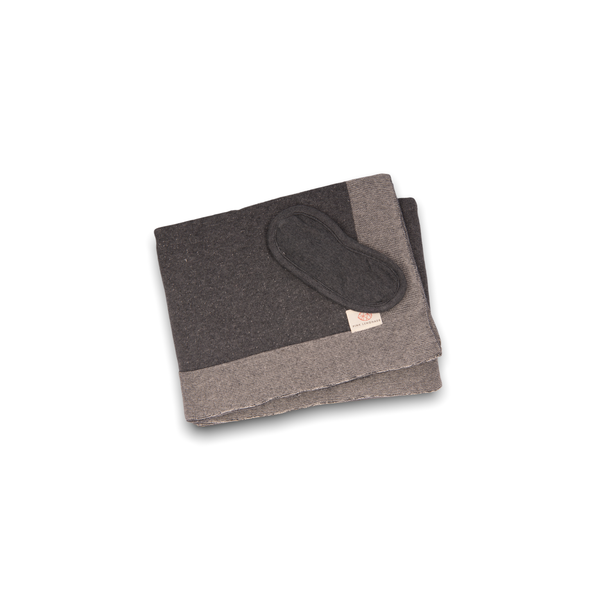Pink Lemonade – wholesale Travel set – Reversible Solid - Dk grey mel/ivory2