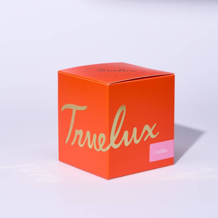Truelux - Wholesale Jar/Filled Candle - Cadillac Soy Lotion Candle (Leather + Watermelon)2