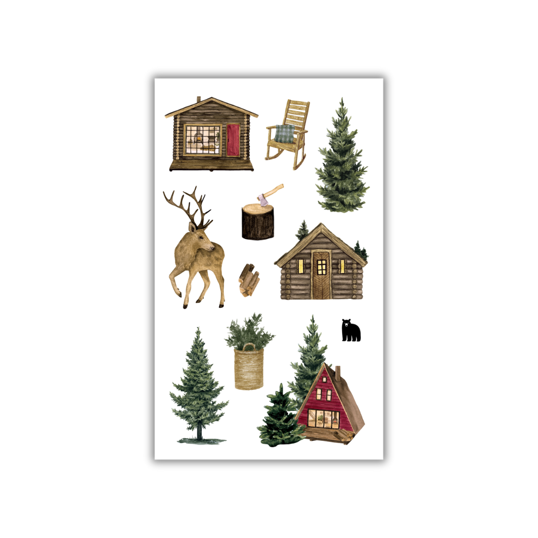 Four Bears Sticker Club - Wholesale Sticker - Cabin in the Woods0