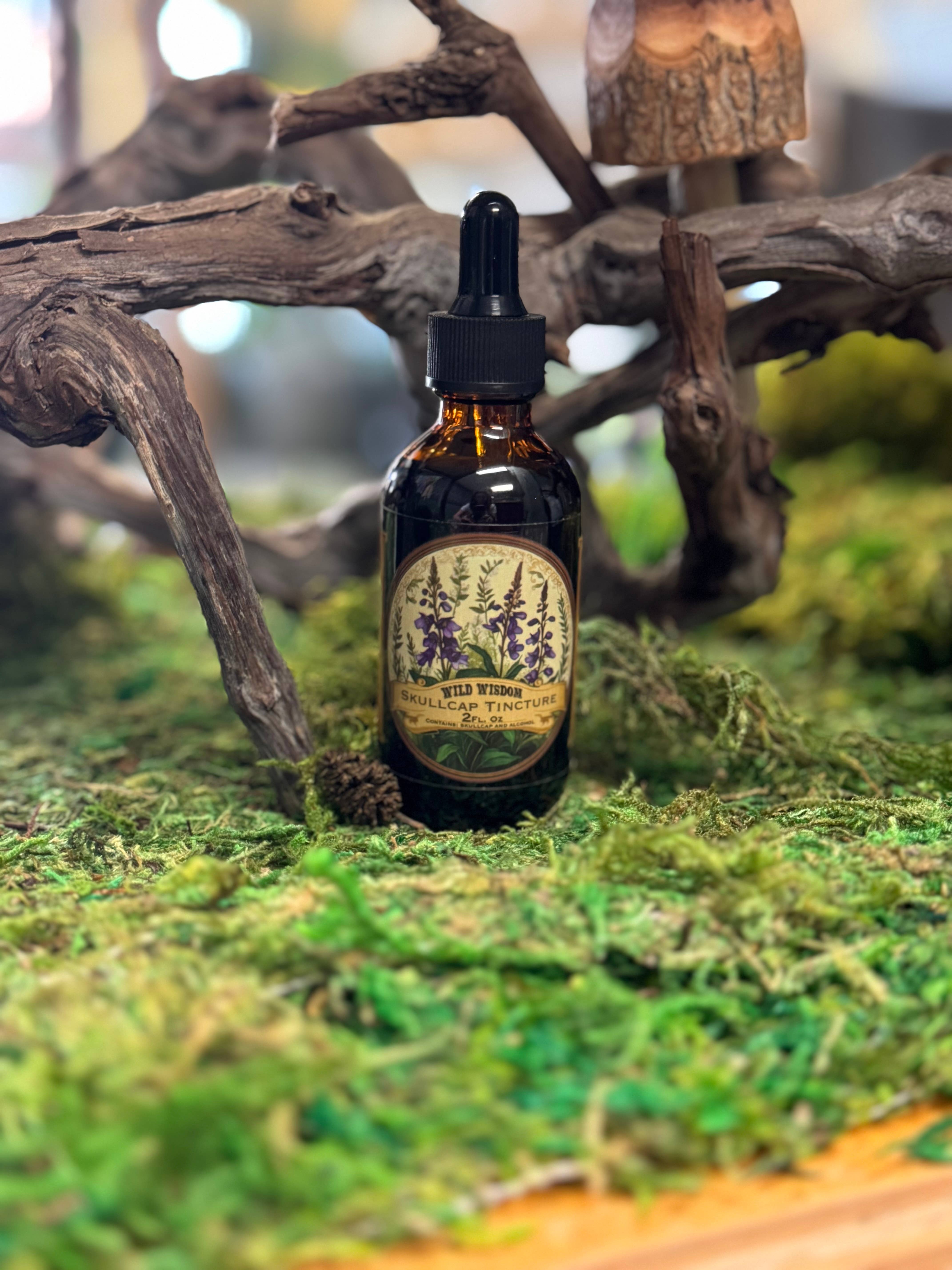 Wild Wisdom LLC - Wholesale Tincture - Skullcap Tincture1