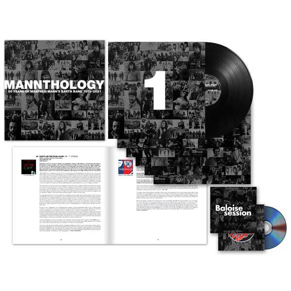 Manfred Mann's Earth Band LP - Mannthology (6lp + 2 Dvd + Book + Slipmat) for wholesale by ROCK INDUSTRIES EUROPE LIMITED