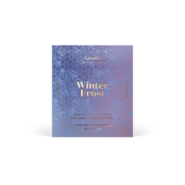Goodio Chocolate - Wholesale Chocolate Bar - Winter Frost chocolate1