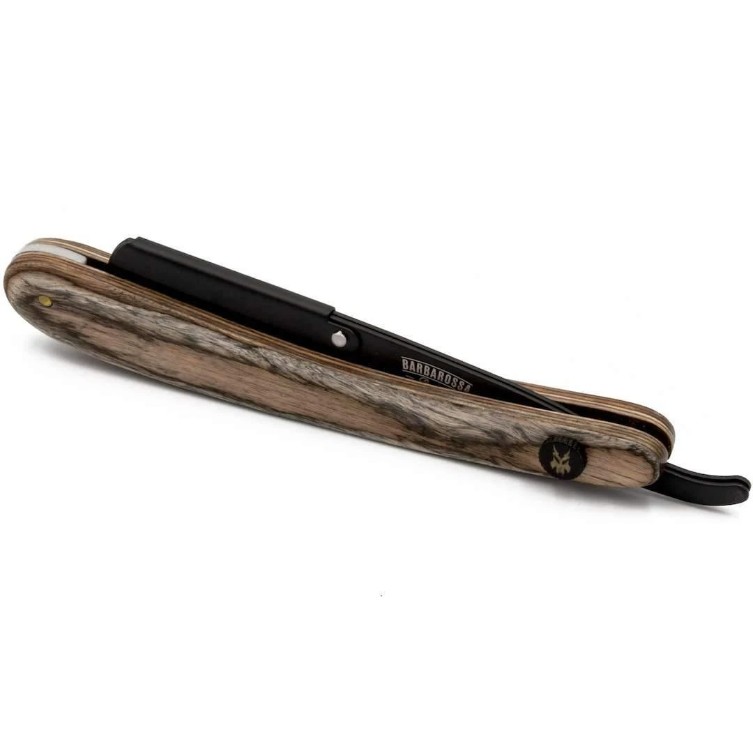 Barbarossa Brothers Online - Wholesale Razor - Men's - The Buccaneer: Cut Throat Razor - Brown Wood5