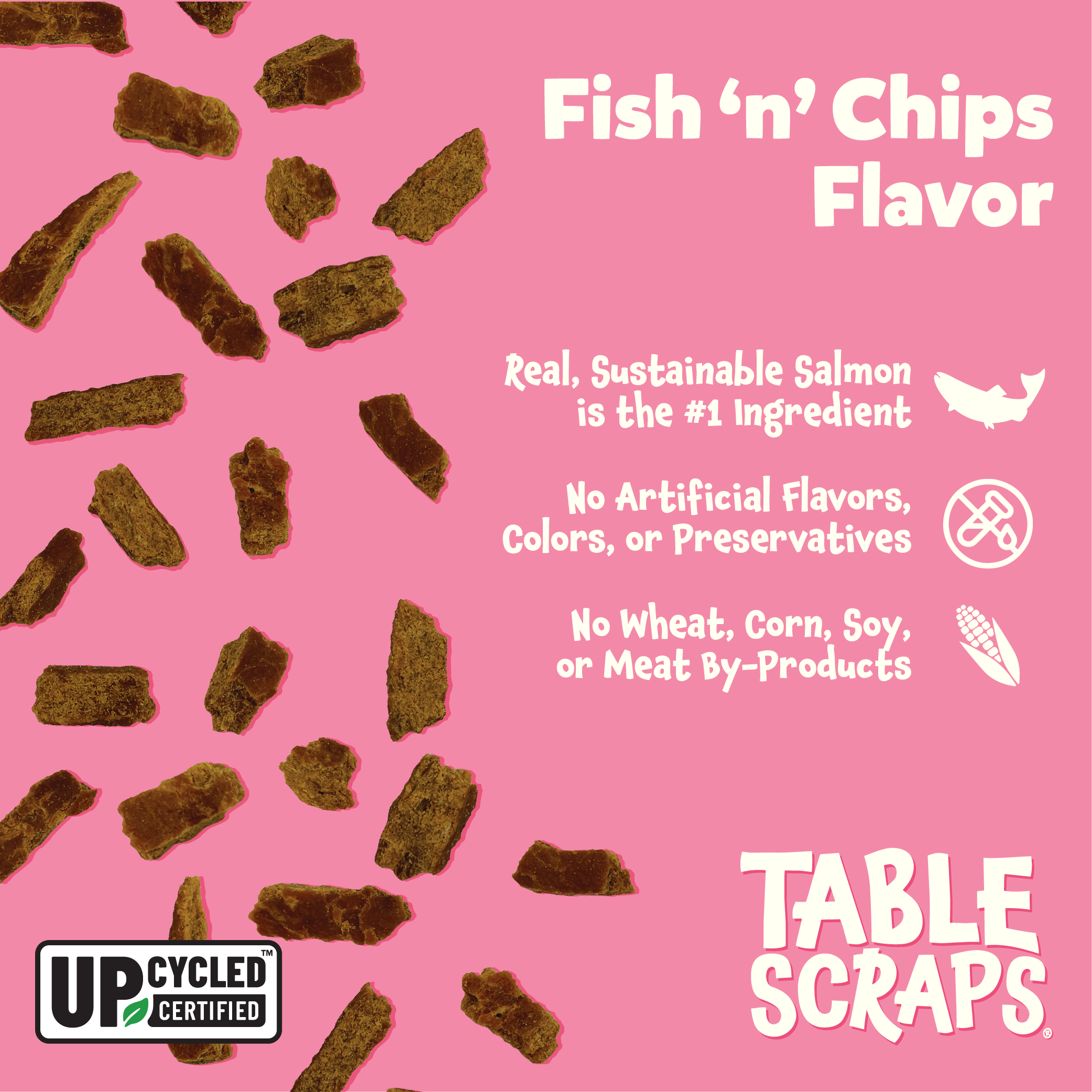Table Scraps - Vente Friandises – chat - Friandises pour chats saveur fish 'n' chips Disney Table Scraps2